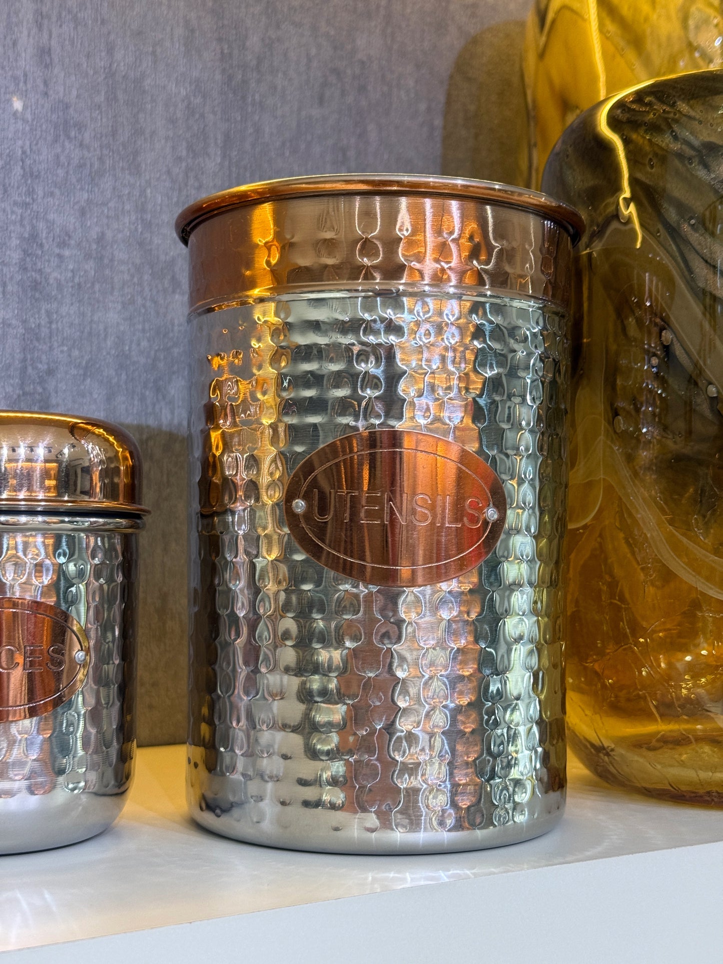 Inoxia Paslanmaz Çelik Kaşıklık Gümüş Rose