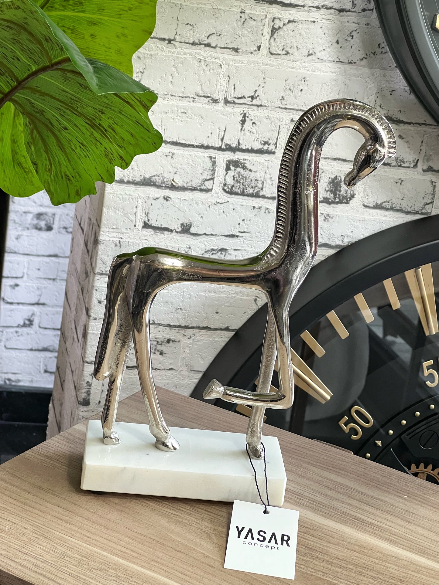 Trovasis Metal Dekoratif At Obje Gümüş