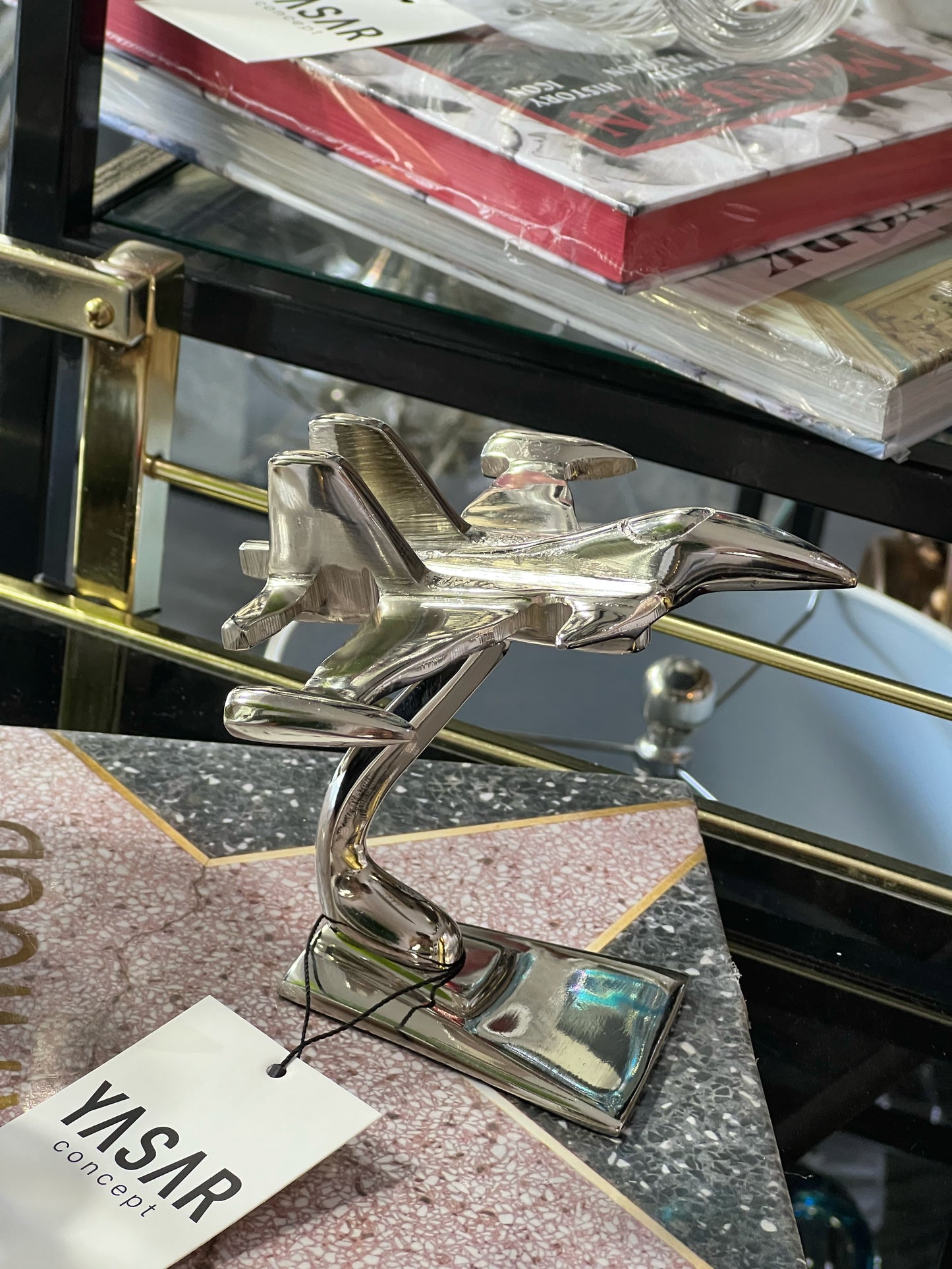 Flygear Metal Uçak Dekor