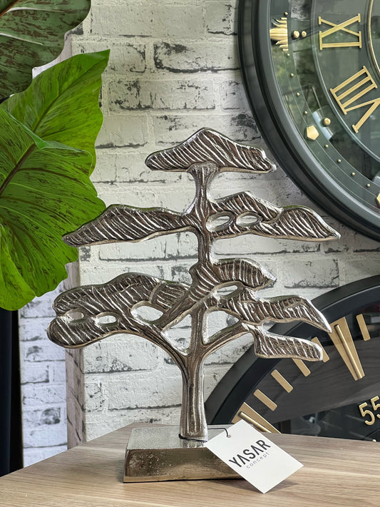 Bonsira Metal Dekoratif Bonzai Ağaç Obje