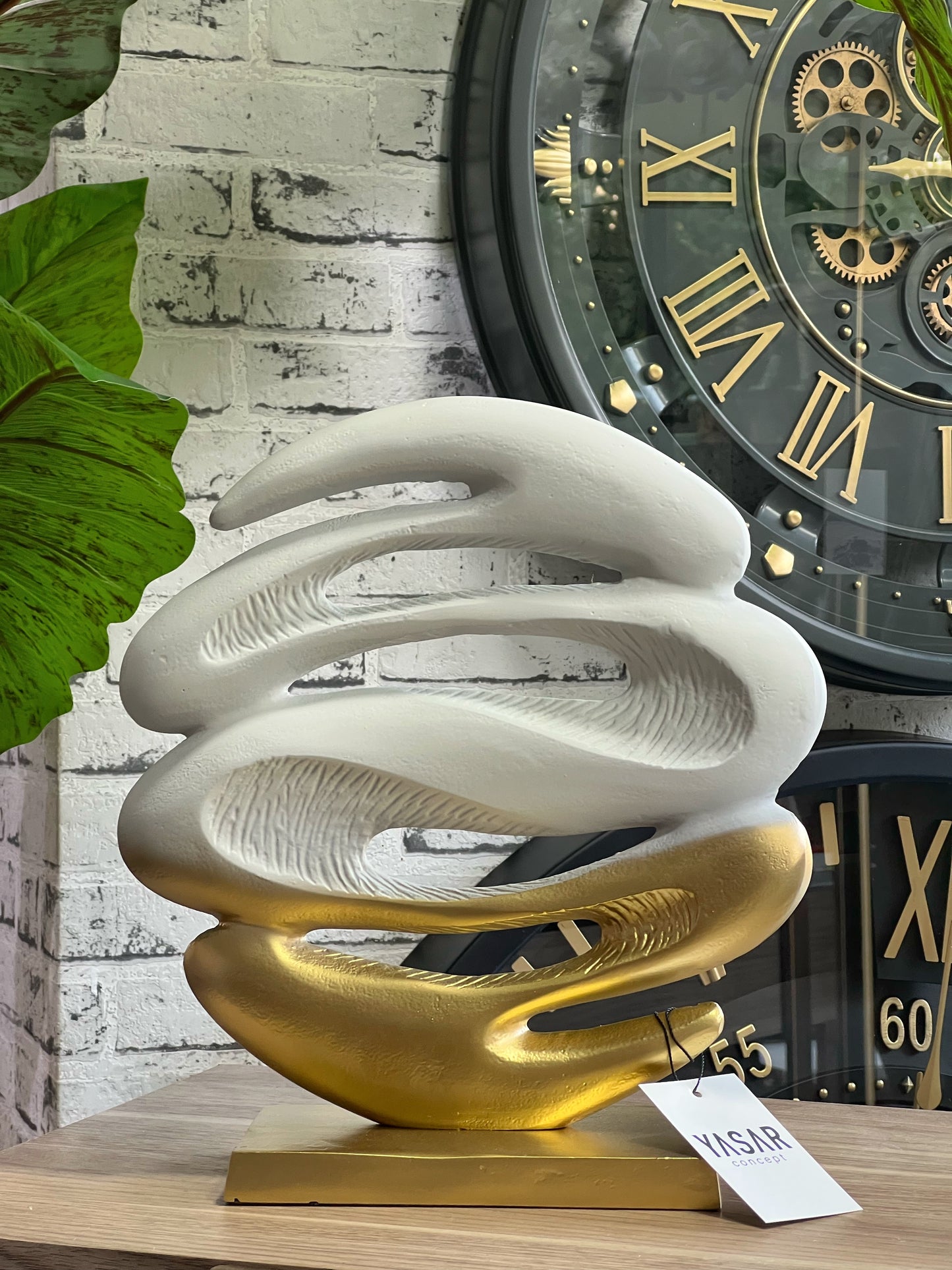 Storm Metal Soyut Dekoratif Obje