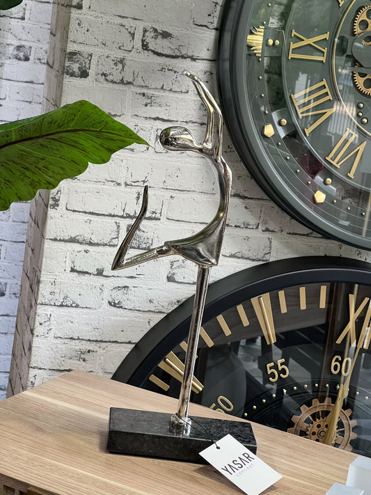 Balletis Dekoratif Balerin Obje Gümüş-I