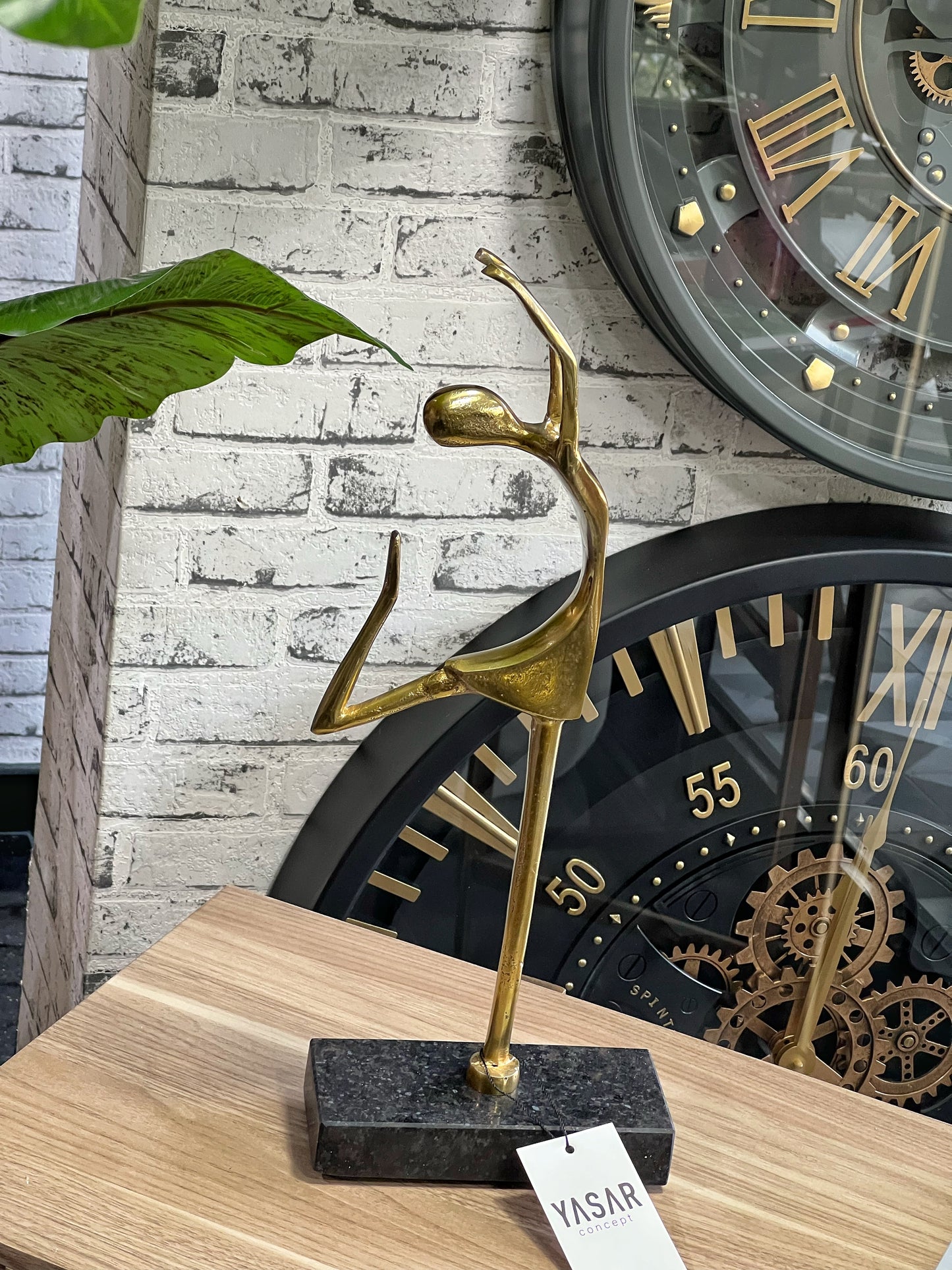 Balletis Dekoratif Balerin Obje Gold-I