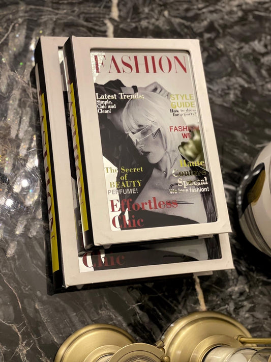 2'Li Fashion Dekoratif Kitap Kutu
