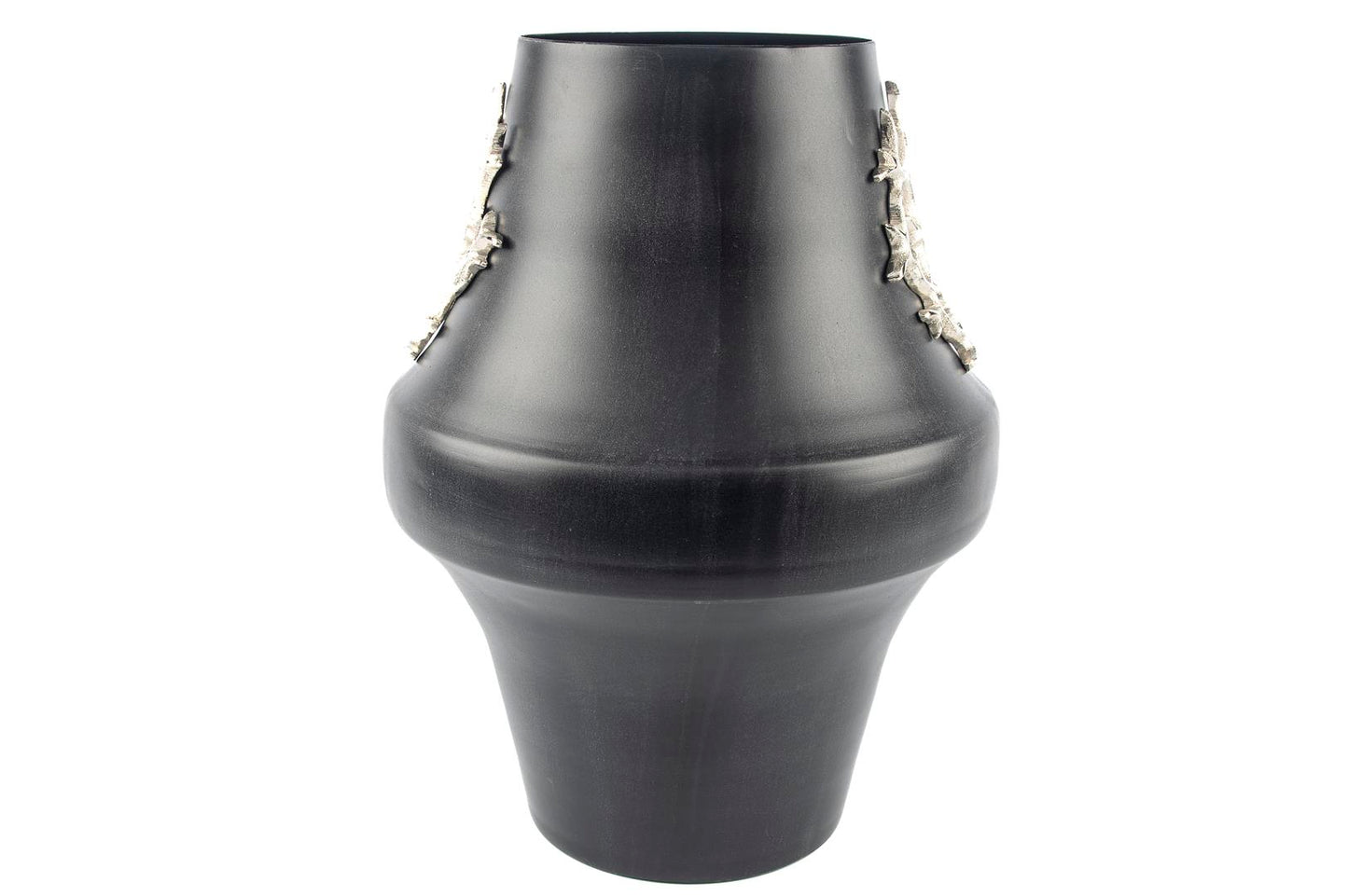 Mercan Detaylı Metal Vazo