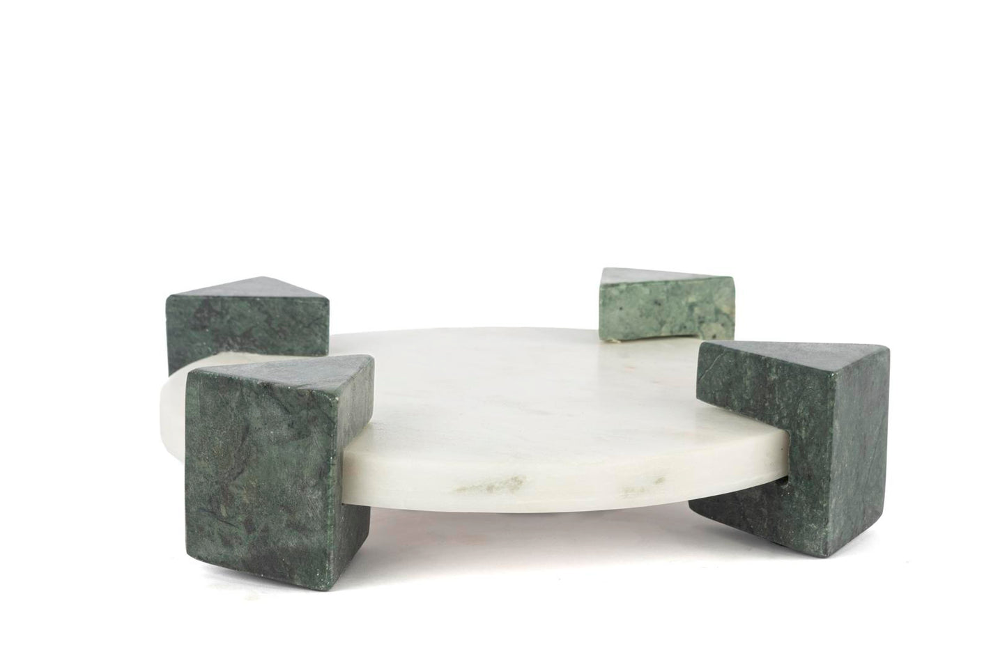 Marlux Mermer Ayaklı Tepsi