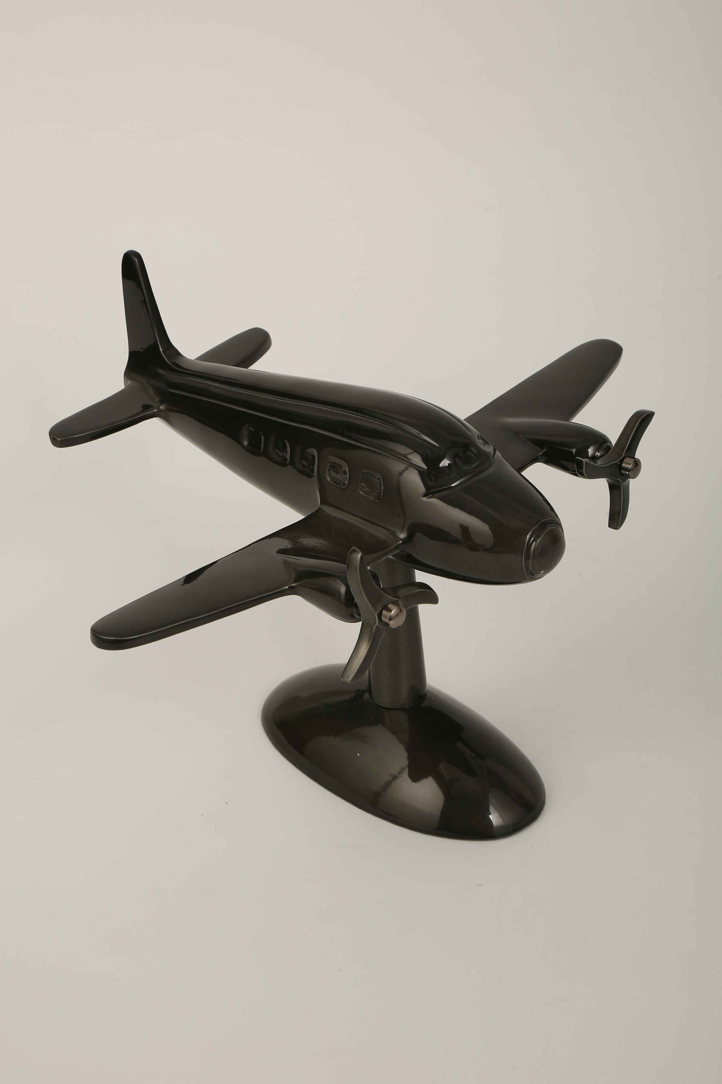 Aerion Metal Uçak Dekor 20x26x30 Cm