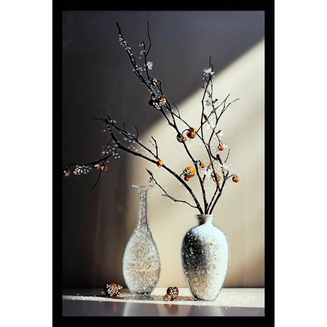 Whispers in a Vase Kristal Epoksi Taşlı Reçine Tablo
