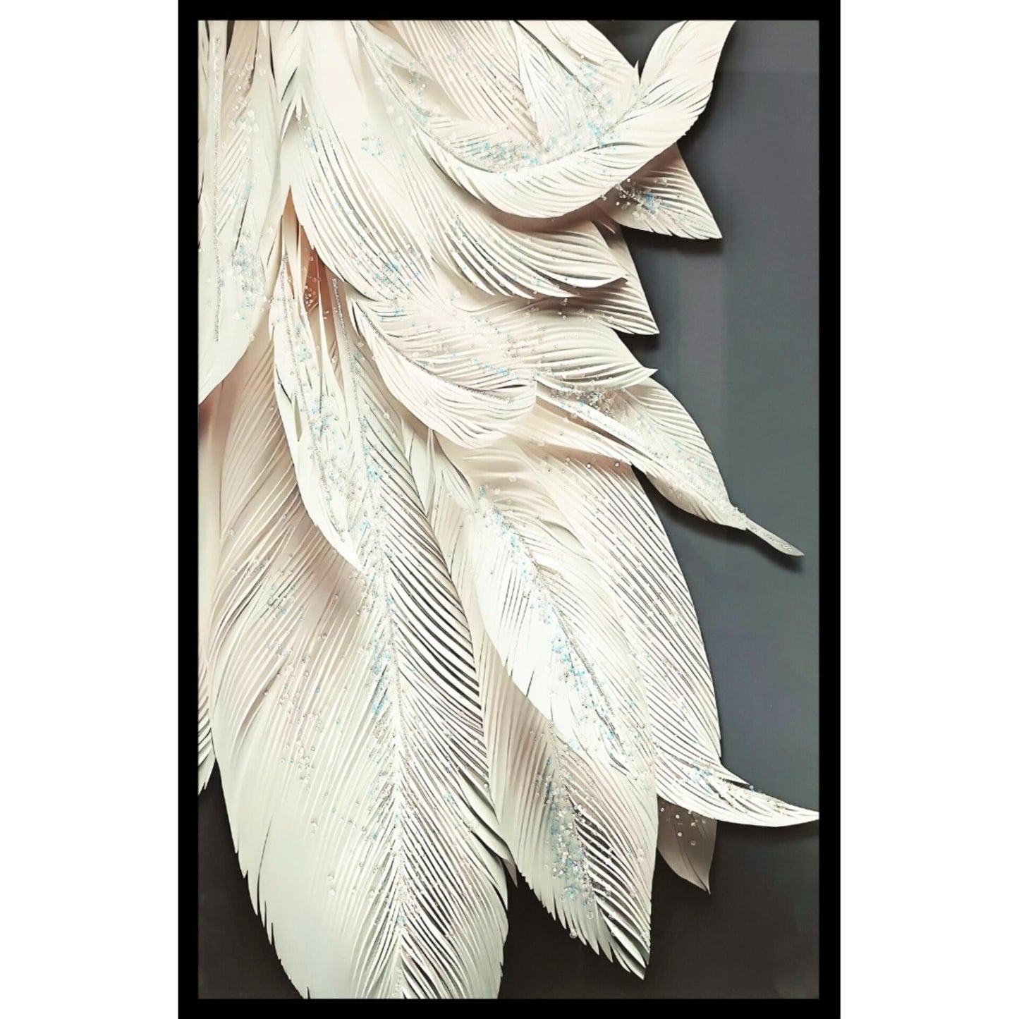 Emerald Breeze Kristal Epoksi Taşlı Reçine Tablo