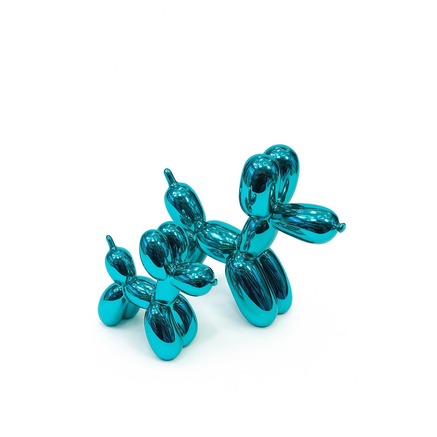 Balldog Balon Köpek Açık Mavi Set