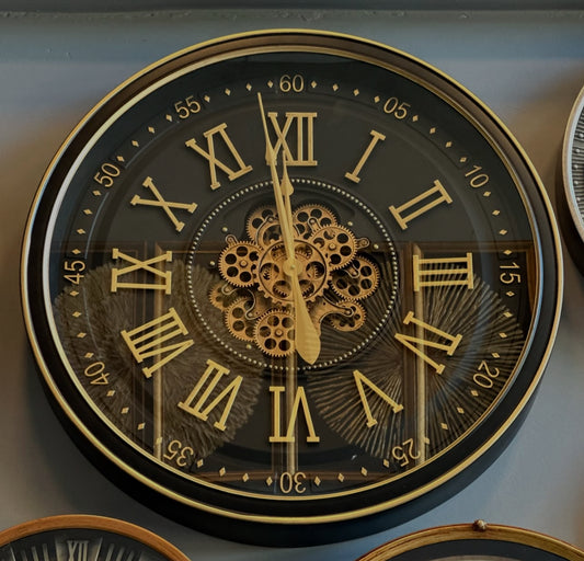 Timex Metal Çarklı Duvar Saati 80 Cm