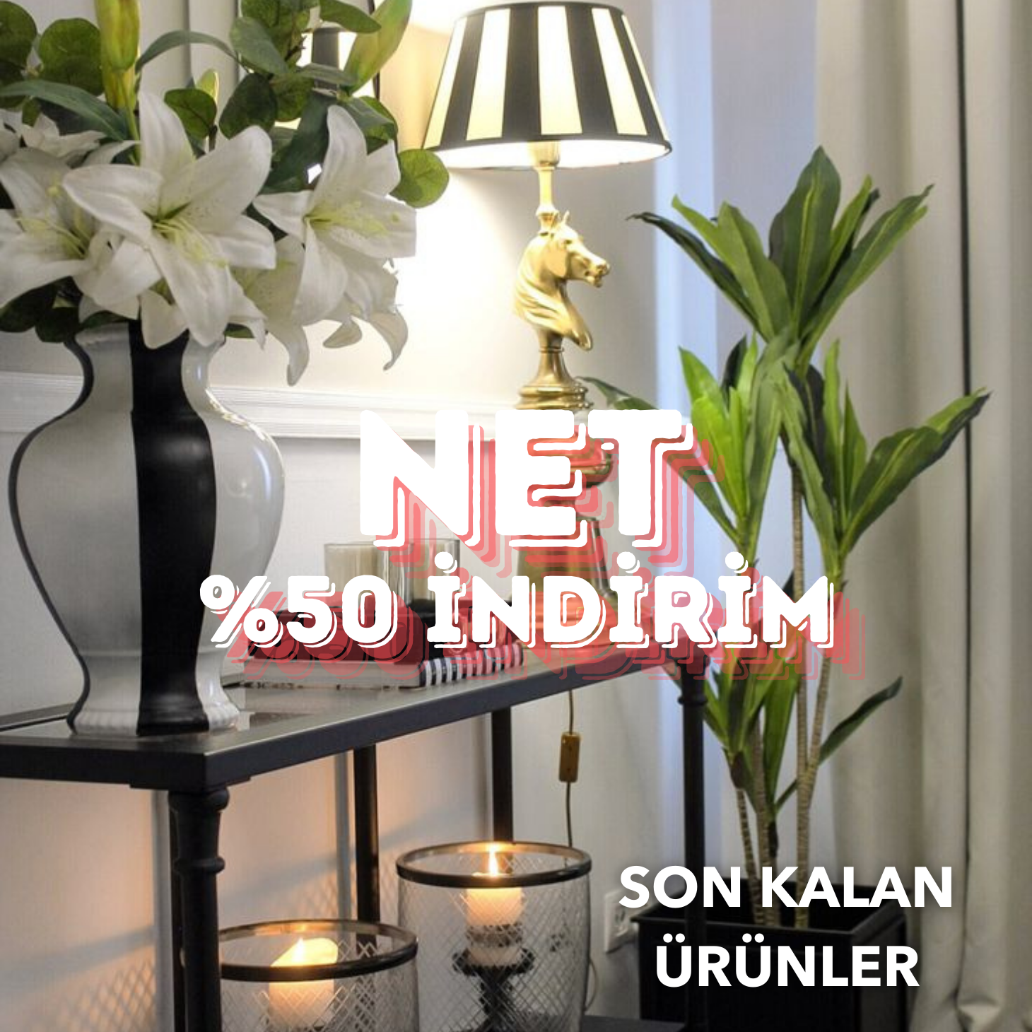 YIL SONUNA ÖZEL NET %50 İNDİRİM