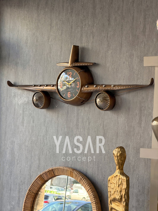 Skyron Duvar Saati 45x115 Cm