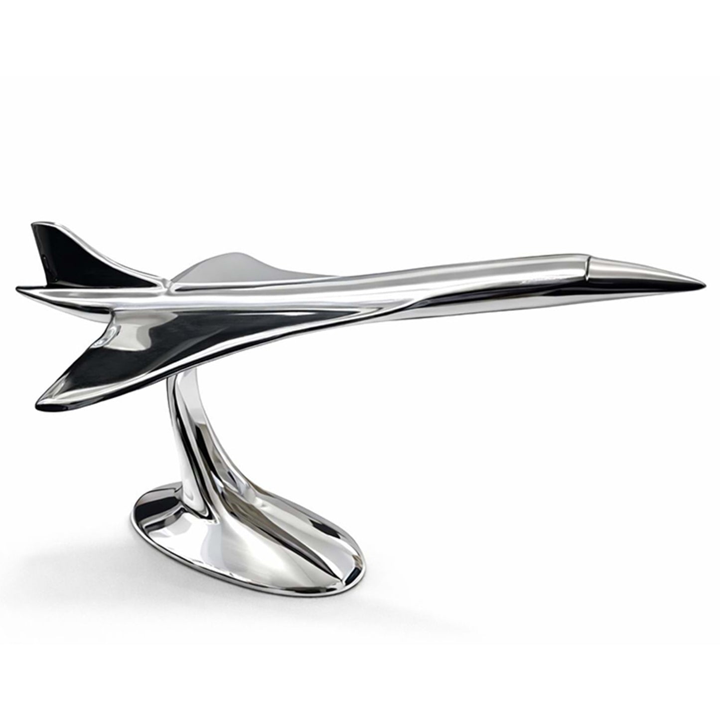 Concorde Metal Uçak Gümüş