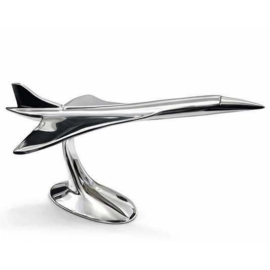 Concorde Metal Uçak Gümüş