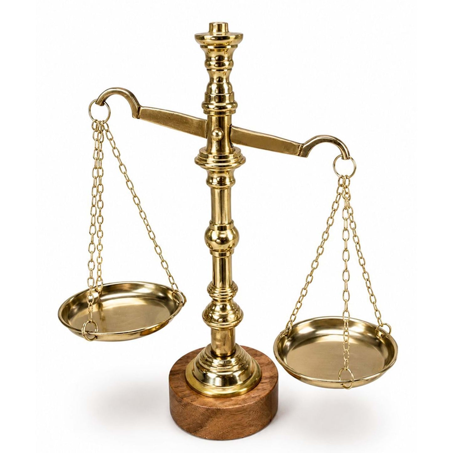 Veritas Pirinç Adalet Terazisi Antik Gold