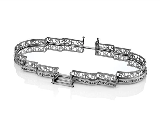 Brassora Pirinç Jardinyer Silver