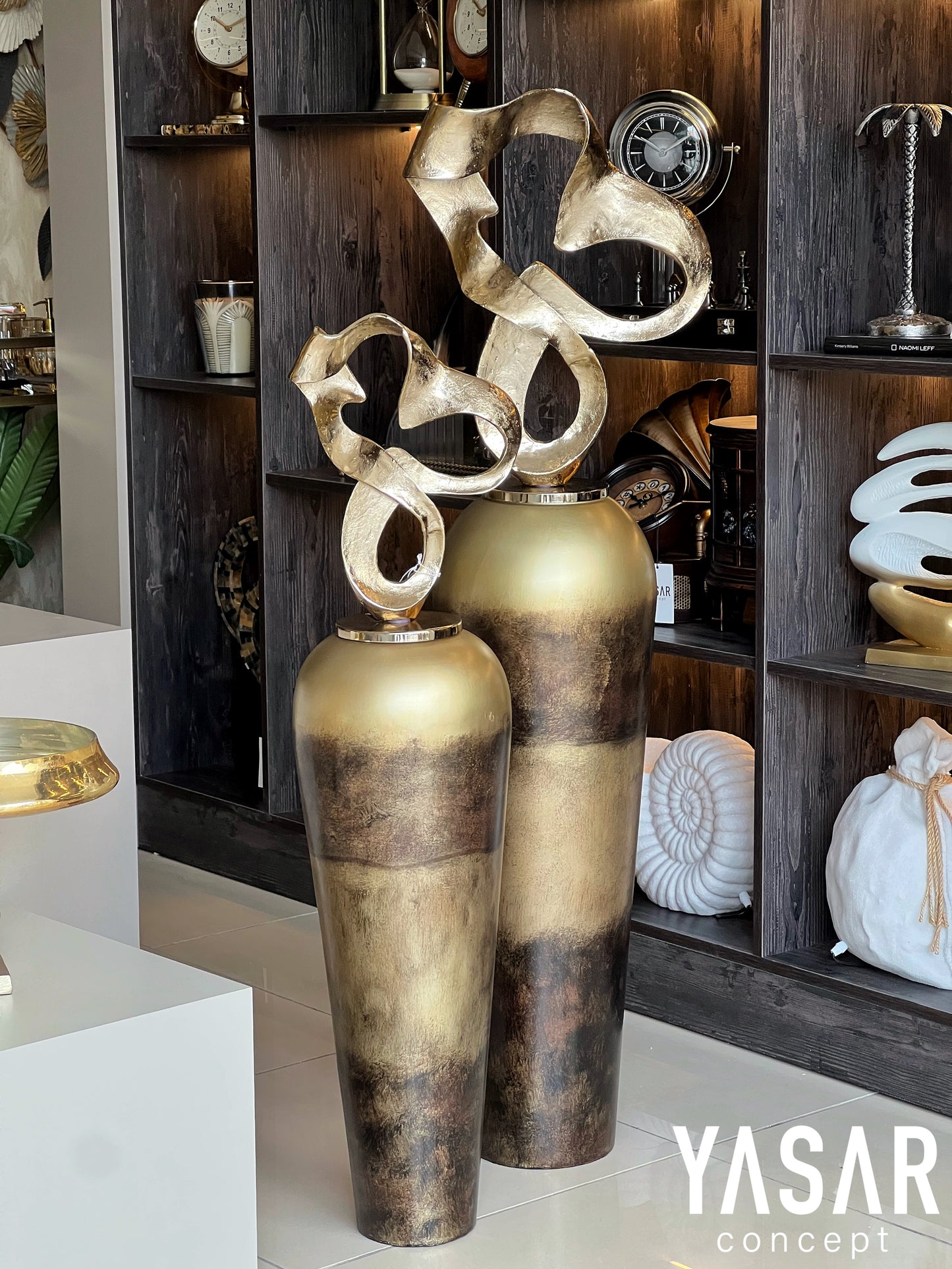 Caramiella Metal Yer Vazosu Set