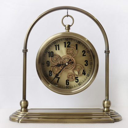 Castello Metal Çarklı Masa Saati