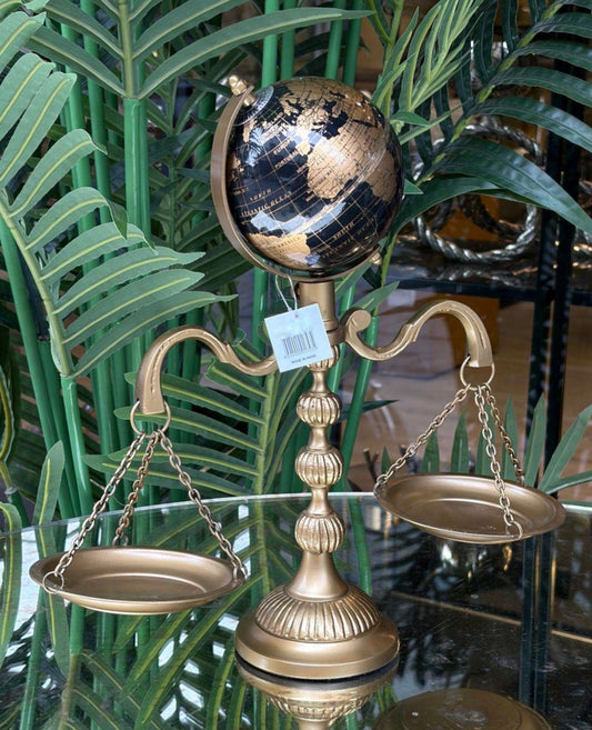 Bilanciasfera Adalet Terazisi Dünya Küre 32 Cm