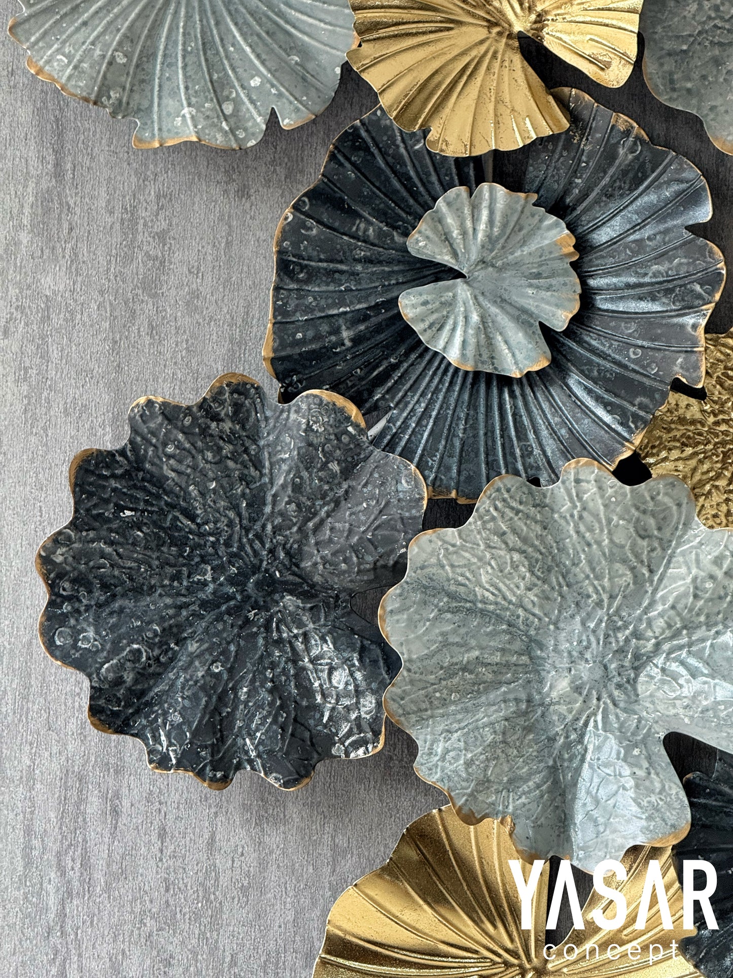 Petalium Metal Duvar Panosu 60x120 Cm