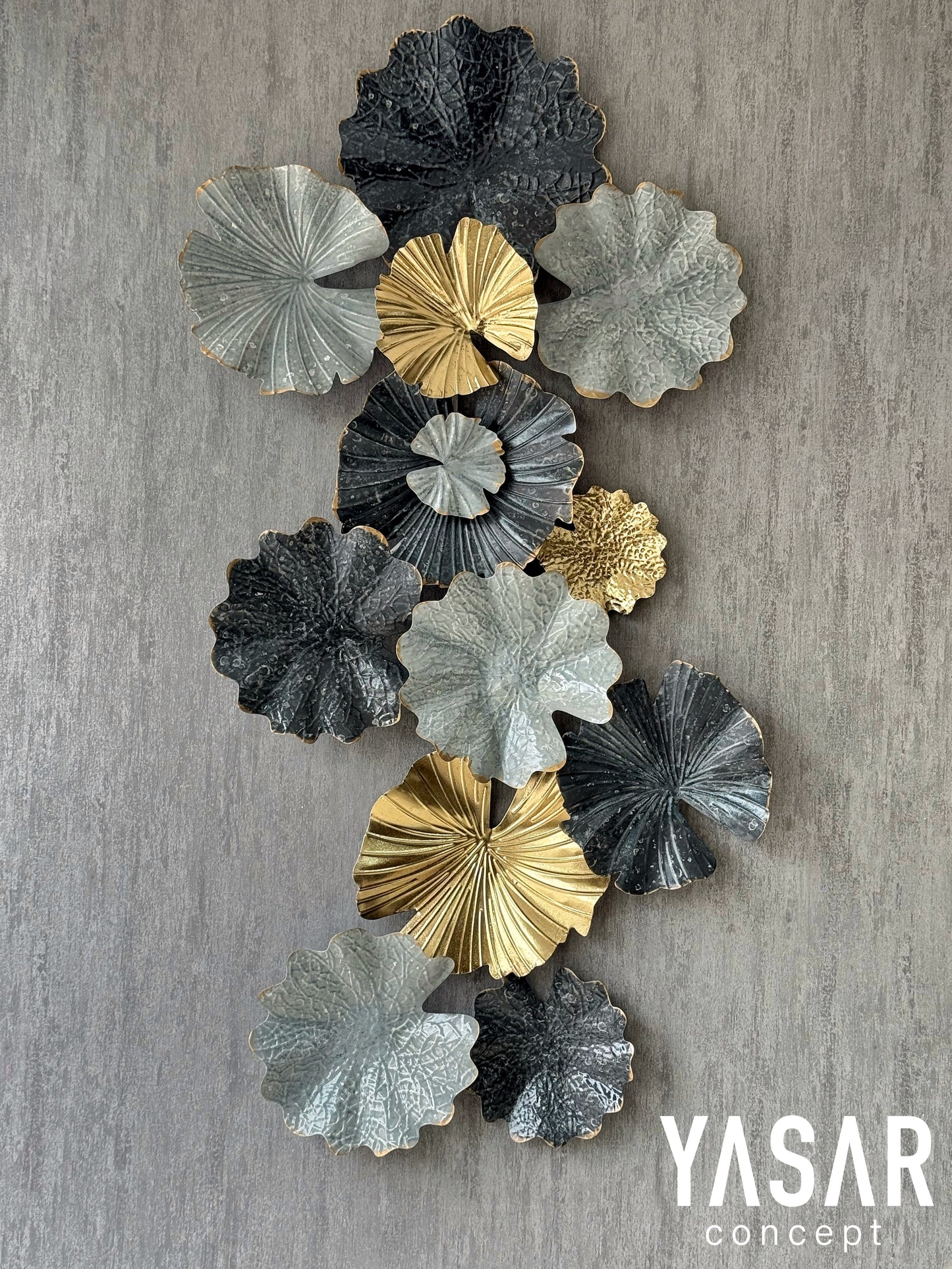 Petalium Metal Duvar Panosu 60x120 Cm