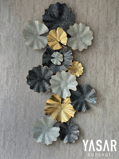 Petalium Metal Duvar Panosu 60x120 Cm