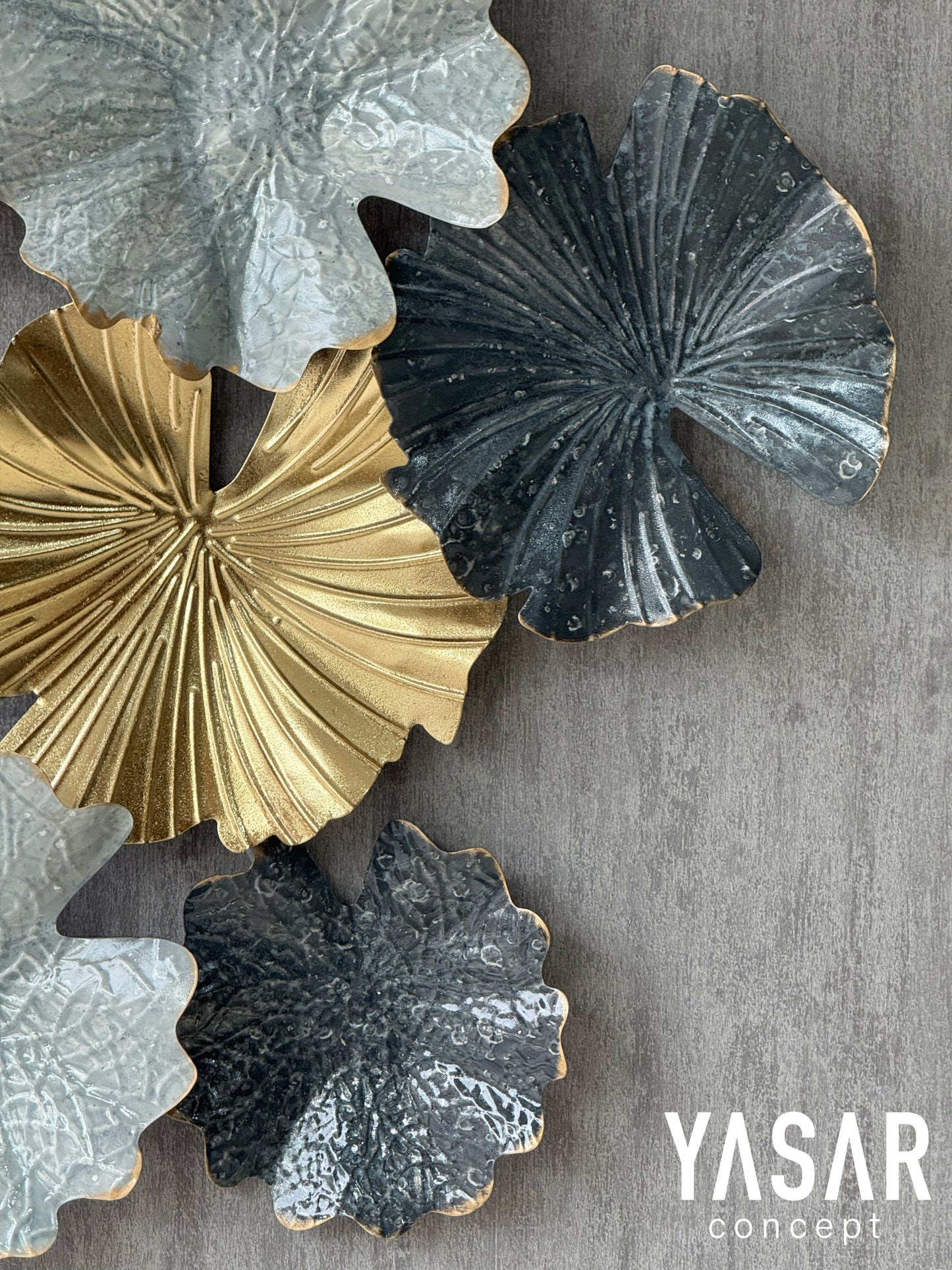 Petalium Metal Duvar Panosu 60x120 Cm