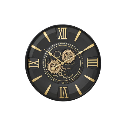 Axiom Metal Çarklı Duvar Saati 60 Cm