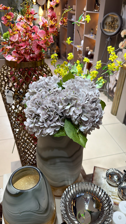 Yapay Islak Dokulu Ortanca Gri