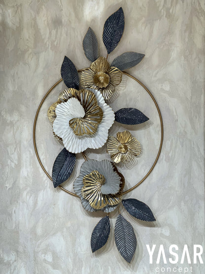 Lunaflora Metal Duvar Panosu 59x119 Cm