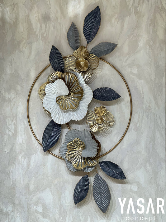 Lunaflora Metal Duvar Panosu 59x119 Cm