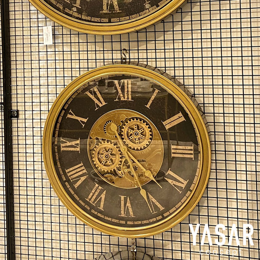 Ornachron Metal Çarklı Duvar Saati