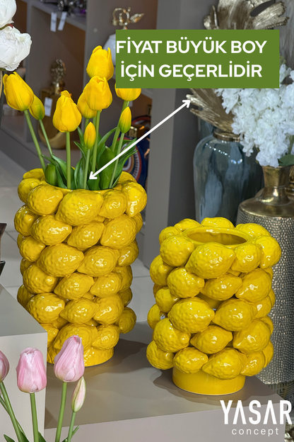 Limoncello Vazo Büyük Boy