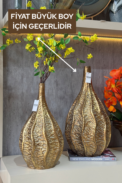 Luxonda Metal Vazo 29x58 Cm