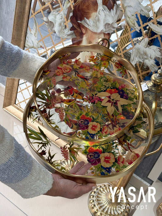 Belliora Cam Tepsi Set