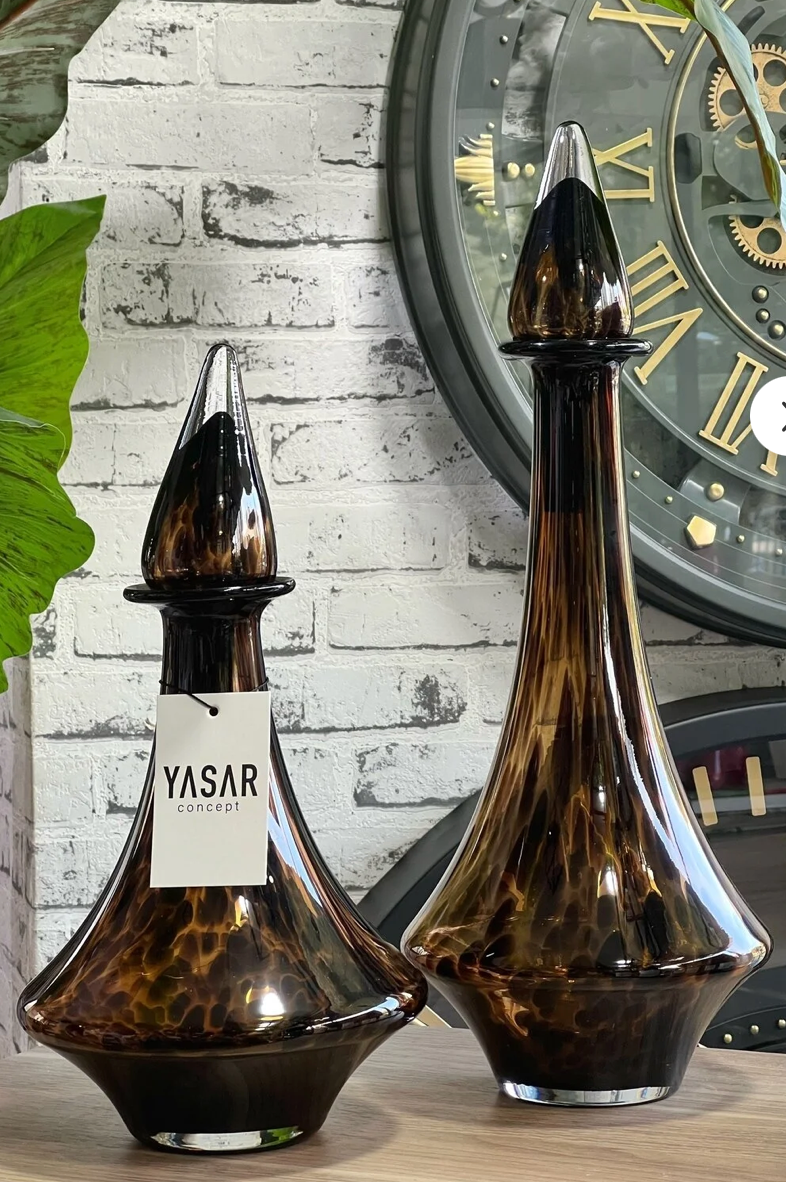 Ledolance Dekoratif Kapaklı Şişe Set