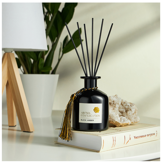 Premium Çubuklu Oda Kokusu Black Amber 230 ML