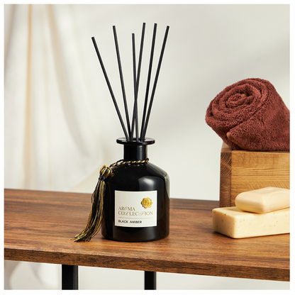 Premium Çubuklu Oda Kokusu Black Amber 230 ML