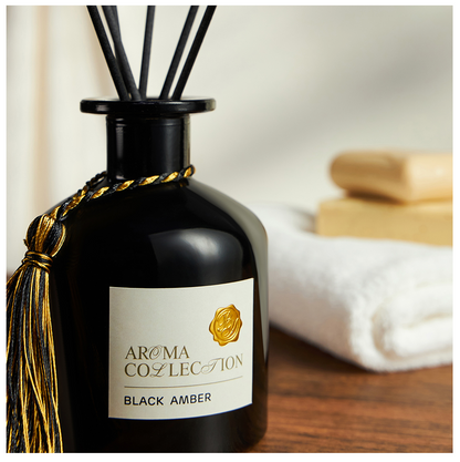 Premium Çubuklu Oda Kokusu Black Amber 230 ML