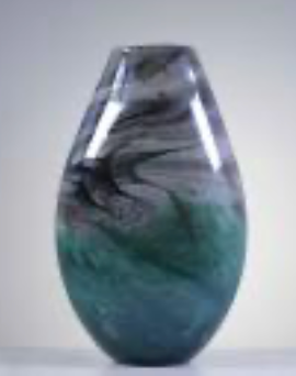 Azurine Cam Vazo Set