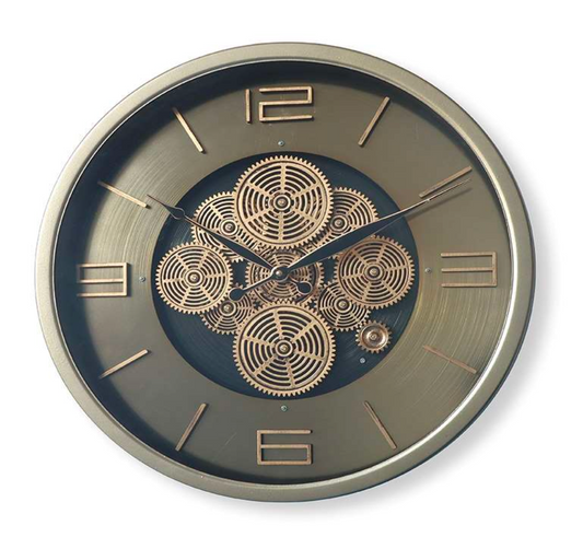 Regulus Metal Çarklı Duvar Saati 46 Cm