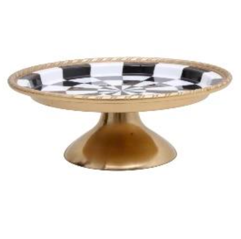 Monaco Metal Dekoratif Tabak