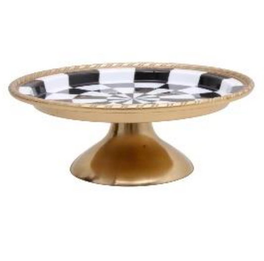 Monaco Metal Dekoratif Tabak