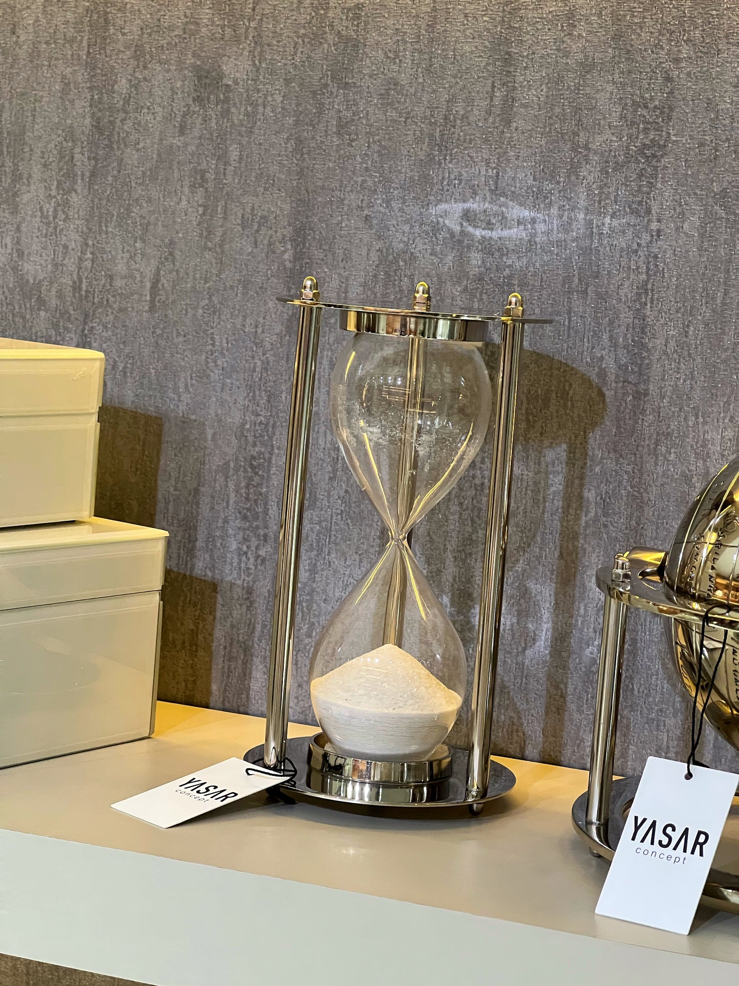 Tempusabbia Kum Saati Gümüş 22 Cm