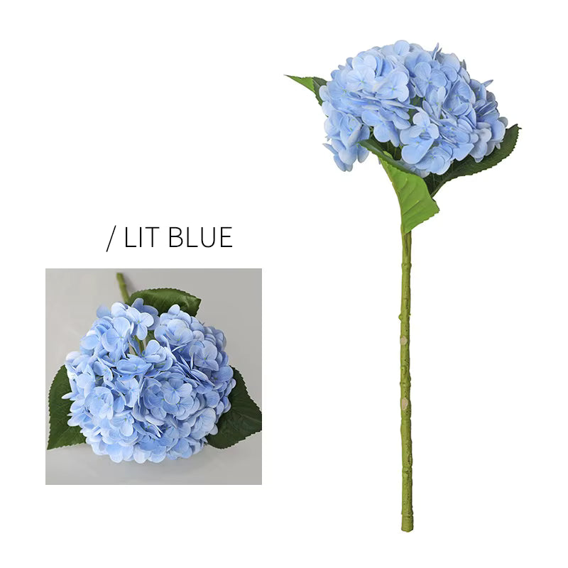 Yapay Islak Dokulu Ortanca Mavi