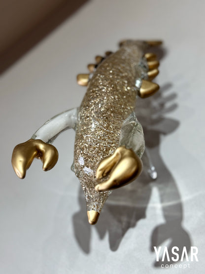 Jellura Cam Dekoratif Istakoz Obje 13x30 Cm