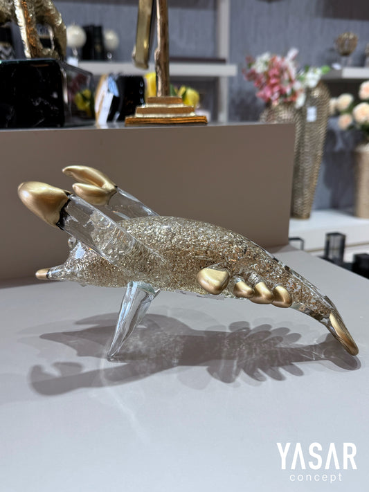 Jellura Cam Dekoratif Istakoz Obje 13x30 Cm