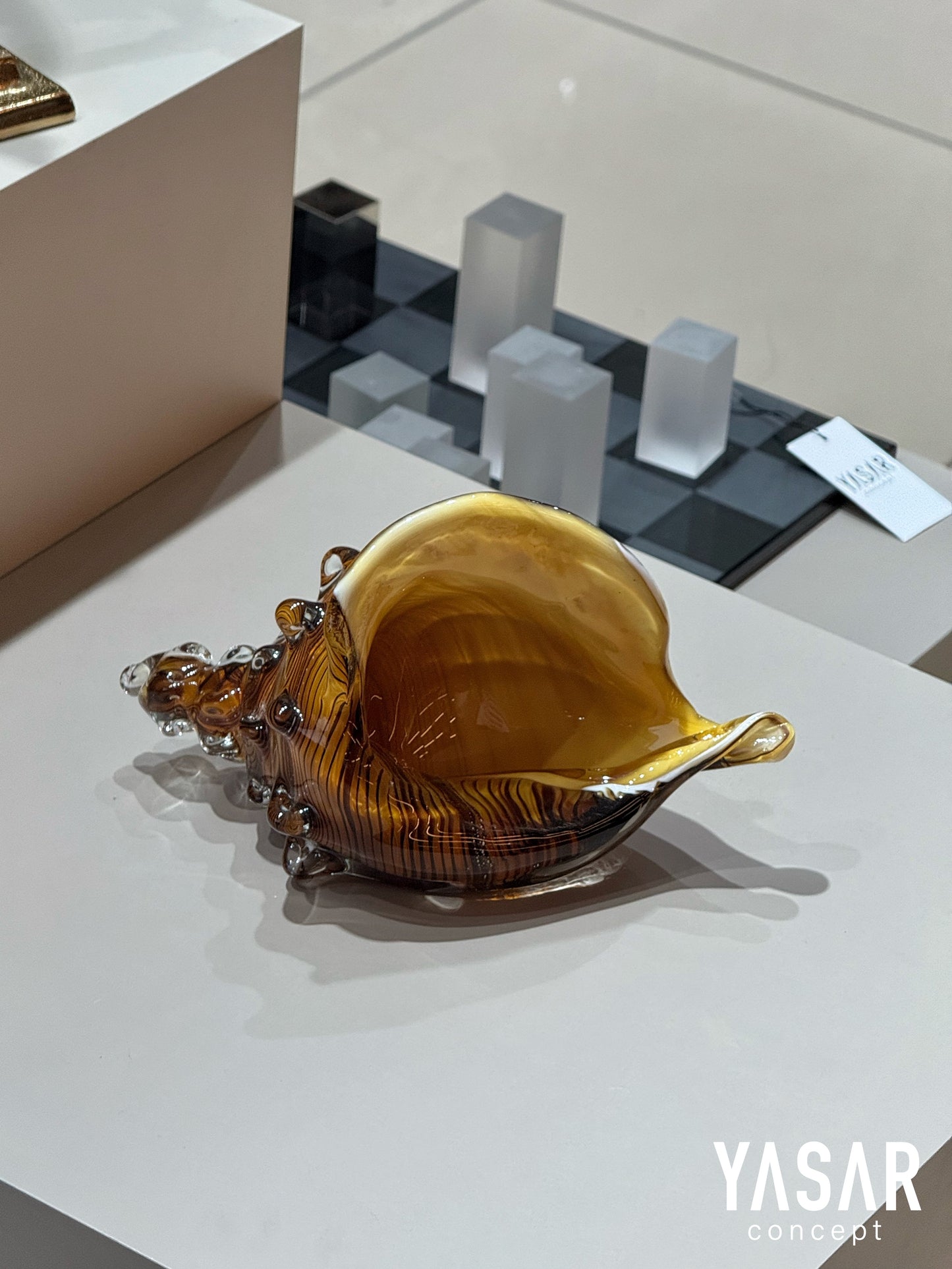 Maris Dekoratif Cam Deniz Kabuğu 12x23 Cm