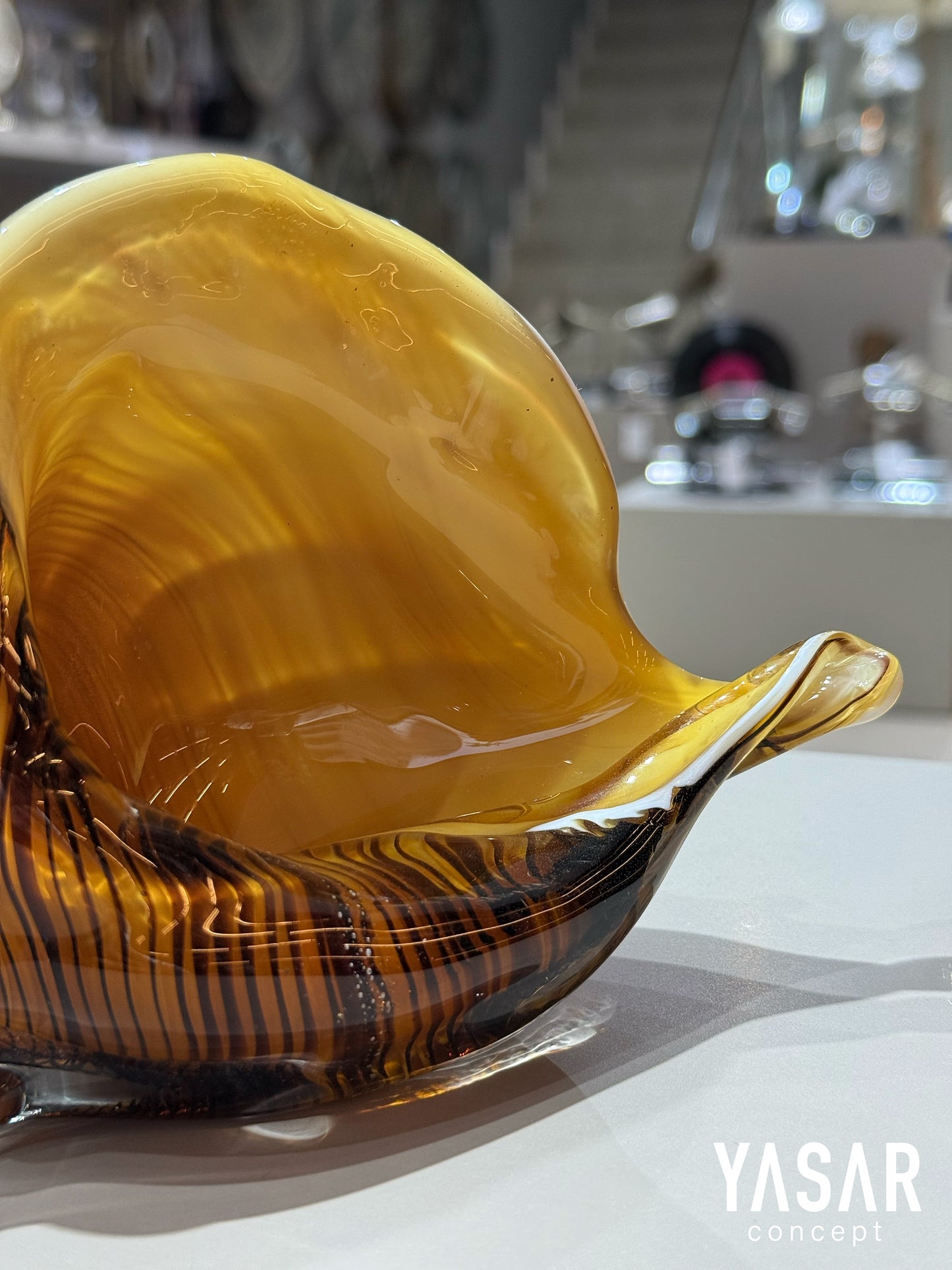 Maris Dekoratif Cam Deniz Kabuğu 12x23 Cm